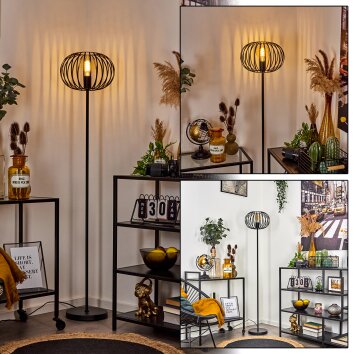 TRAPICHERA Floor Lamp black, 1-light source