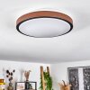 KELVA Ceiling Light LED brown, black, white, 1-light source