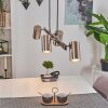 ZUOZ Pendant Light matt nickel, 4-light sources