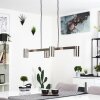 ZUOZ Pendant Light matt nickel, 4-light sources