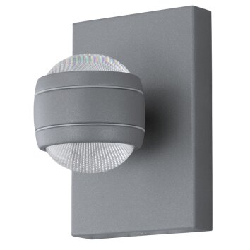 Eglo SESIMBA Wall Light LED silver, 2-light sources