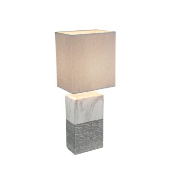 Globo table lamp grey, 1-light source