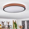 KELVA Ceiling Light LED brown, black, white, 1-light source