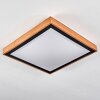 SOBREDO Ceiling Light LED Ecru, black, 1-light source