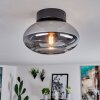 HAIKALA Ceiling Light Smoke-coloured, 1-light source