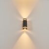 POUPAS Outdoor Wall Light anthracite, 2-light sources