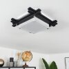 BALOUTA Ceiling Light black, white, 1-light source