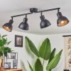 KANSELA Ceiling Light black, 4-light sources