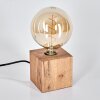 HEIMOLA Table lamp Light wood, 1-light source