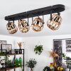 COMBEIMA Ceiling Light black, 4-light sources