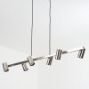 ZUOZ Pendant Light matt nickel, 6-light sources
