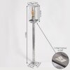 LAPA path light galvanized, 1-light source