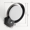 KELO Outdoor Wall Light LED anthracite, 1-light source, Motion sensor