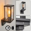 LAPA Outdoor Wall Light black, 1-light source