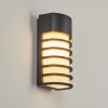 KUROLA Outdoor Wall Light black, 1-light source