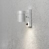 Konstsmide MODENA wall light galvanized, 1-light source, Motion sensor