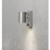 Konstsmide MODENA wall light stainless steel, 1-light source, Motion sensor