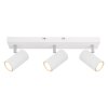 Globo ROBBY Ceiling Light chrome, white, 3-light sources