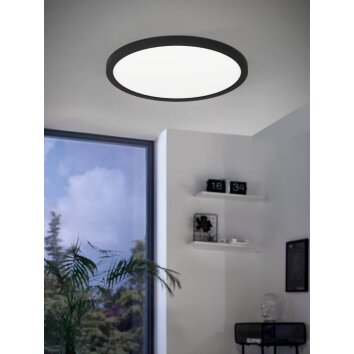 Eglo ROVITO-Z Ceiling Light LED black, 1-light source, Colour changer