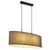Globo NATHAN Pendant Light black, 2-light sources