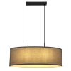 Globo NATHAN Pendant Light black, 2-light sources