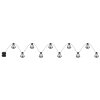 GLOBO rope lights LED black, 10-light sources