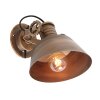 Steinhauer SPROCKET Wall Light bronze, 1-light source