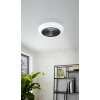Eglo SAYULITA ceiling fan LED black, white, 3-light sources