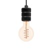 Eglo YORTH Pendant Light matt nickel, black, 1-light source