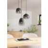 Eglo AGUILARES Pendant Light black, 3-light sources