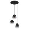 Eglo AGUILARES Pendant Light black, 3-light sources