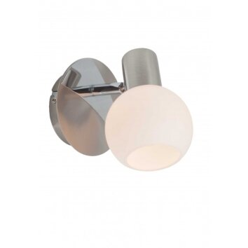 Brilliant TIARA wall spotlight white, 1-light source