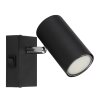 Globo ROBBY Wall Light black, 1-light source