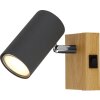 Globo ROBBY Wall Light black, 1-light source
