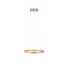 Leuchten-Direkt TITUS Pendant Light LED brass, 1-light source