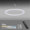 Paul Neuhaus PURE-COSMO Pendant Light LED aluminium, 25-light sources, Remote control