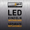 Paul Neuhaus PURE-GEMIN Floor Lamp LED aluminium, black, 1-light source