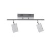 Paul Neuhaus PURE-MIRA Ceiling Light LED aluminium, 2-light sources, Remote control