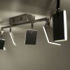 Paul Neuhaus PURE-MIRA Ceiling Light LED aluminium, 6-light sources, Remote control