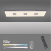 Paul Neuhaus PURE-NEO Ceiling Light LED aluminium, 3-light sources, Remote control