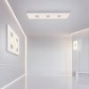 Paul Neuhaus PURE-NEO Ceiling Light LED aluminium, 3-light sources, Remote control