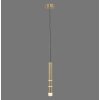 Paul Neuhaus PURE-VEGA Pendant Light LED brass, 3-light sources
