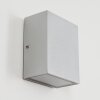 CASMILO Outdoor Wall Light LED silver, 2-light sources