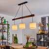 PERDIGUEIRA Pendant Light Ecru, black, 3-light sources