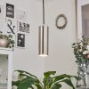 JAVEL Pendant Light chrome, matt nickel, 1-light source