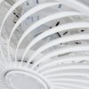 AZENHA ceiling fan LED white, 1-light source, Remote control
