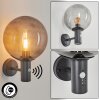 BOSTARENGA Outdoor Wall Light anthracite, 1-light source, Motion sensor