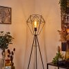 BARDHAMAN Floor Lamp black, 1-light source
