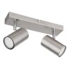 Globo ROBBY Ceiling Light matt nickel, 2-light sources