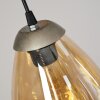 NANAMI Pendant Light Oxidised Silver, gold, 7-light sources